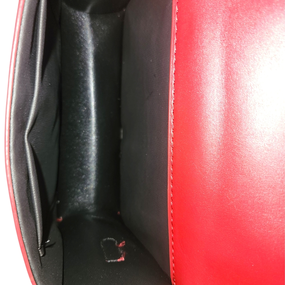 Cherry Print Red Handbag - Picture 13 of 13